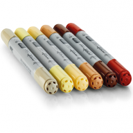 Copic Ciao 6 Hair набор маркеров &quot;Причёски&quot; - Copic Ciao 6 Hair набор маркеров "Причёски"